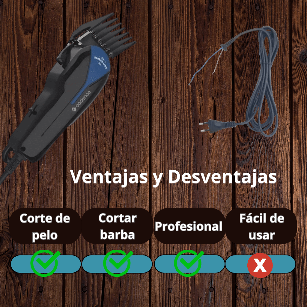 Máquina para cortar pelo y barba con cable (1) Máquina para cortar pelo y barba con cable (1)