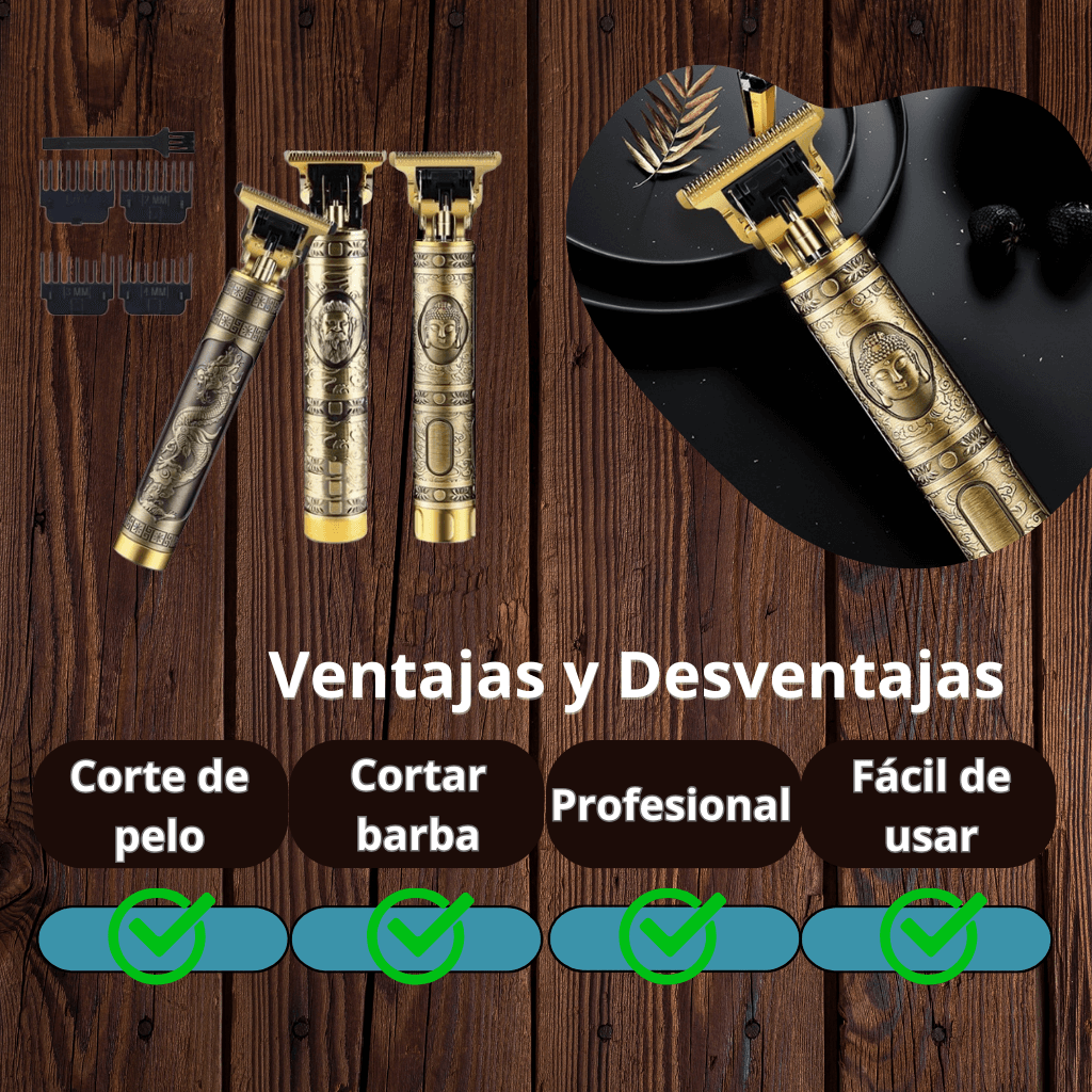 Máquina para cortar pelo y barba sin cable (1) Máquina para cortar pelo y barba sin cable (1)