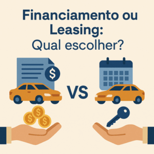 financiamento ou leasing