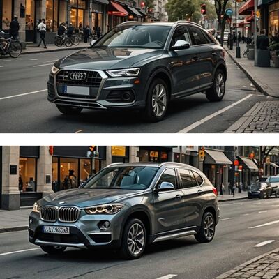 Audi Q3 2024 vs BMW X1 2024