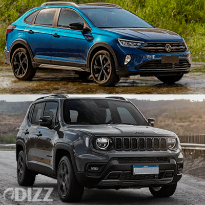 Volkswagen Nivus vs Jeep Renegade