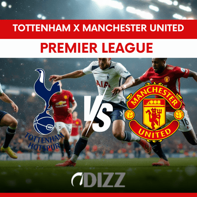 Tottenham x Manchester United