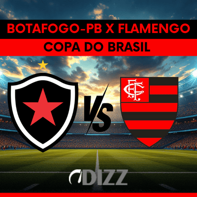 Botafogo-PB x Flamengo jogam ao vivo nesta 5ª-feira dia 01 de maio às 20h. Botafogo-PB x Flamengo
