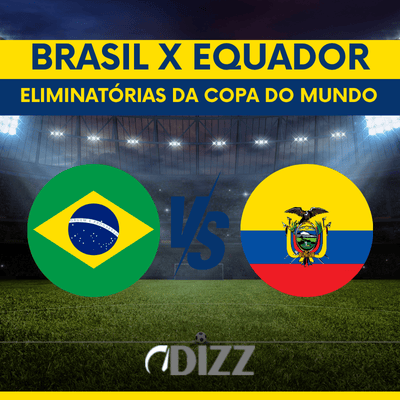 Brasil x Equador jogam pela Eliminatórias da Copa do mundo. Brasil x Equador