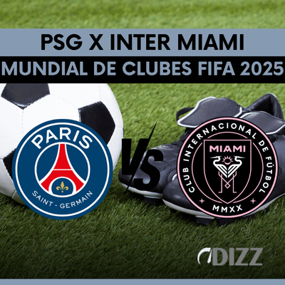 PSG x Inter Miami se encontram para as oitavas de final. PSG x Inter Miami