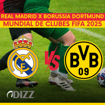 Real Madrid X Borussia Dortmund jogam para as Quartas de Final do Mundial de Clubes 2025.