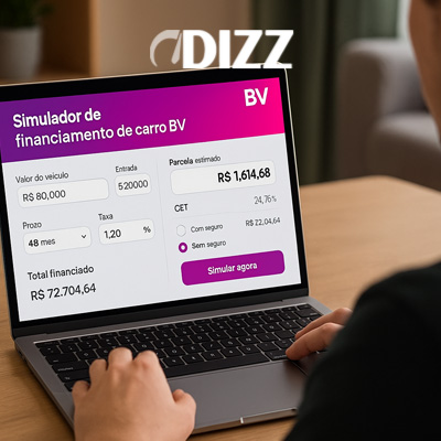 Planeje sua compra com o Simulador de financiamento de carro BV e evite surpresas no orçamento! Simulador de financiamento de carro BV
