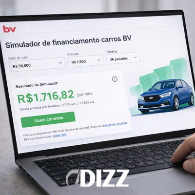 Simulador de financiamento carros BV