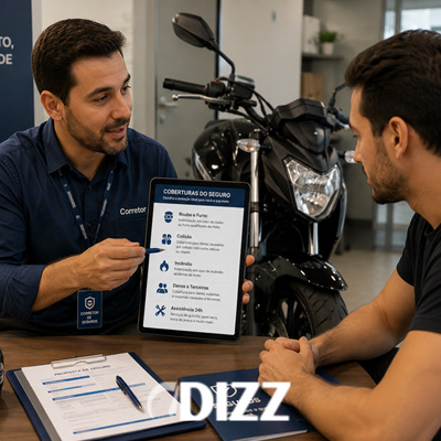 Cotação de seguro de moto