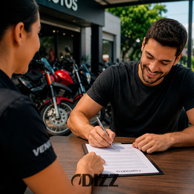 consórcio de moto