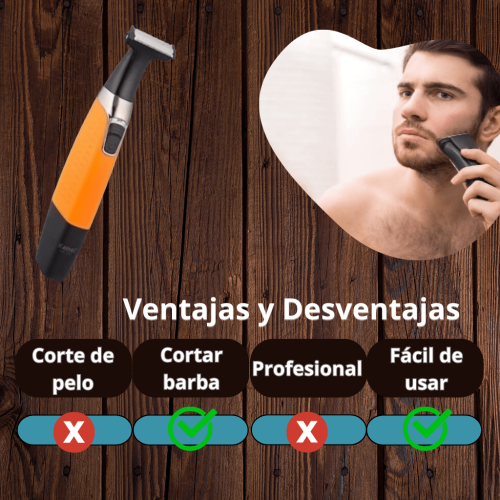 Máquina para cortar barba sin cable (1)